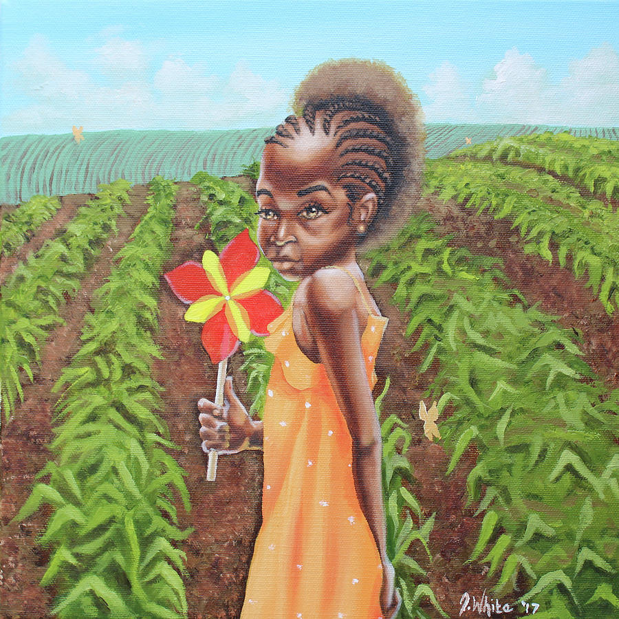 Cornrows Painting by Jerome White