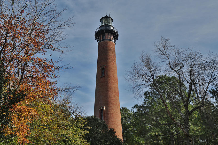 Corolla Lighthouse Photograph by Jimmy McDonald