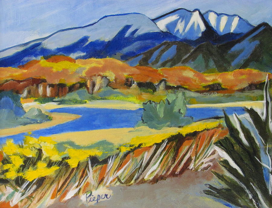 Coronado National Monument Painting by Betty Pieper