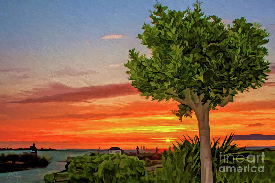 Coronado Sunset Photograph by Gabriele Pomykaj