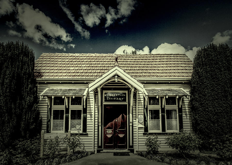 Cottage Photograph - Coronation Library by Stephan Gilberg