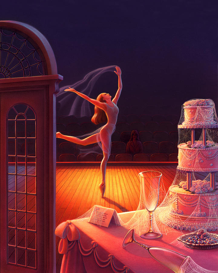 Corpse de Ballet Painting by Robin Moline