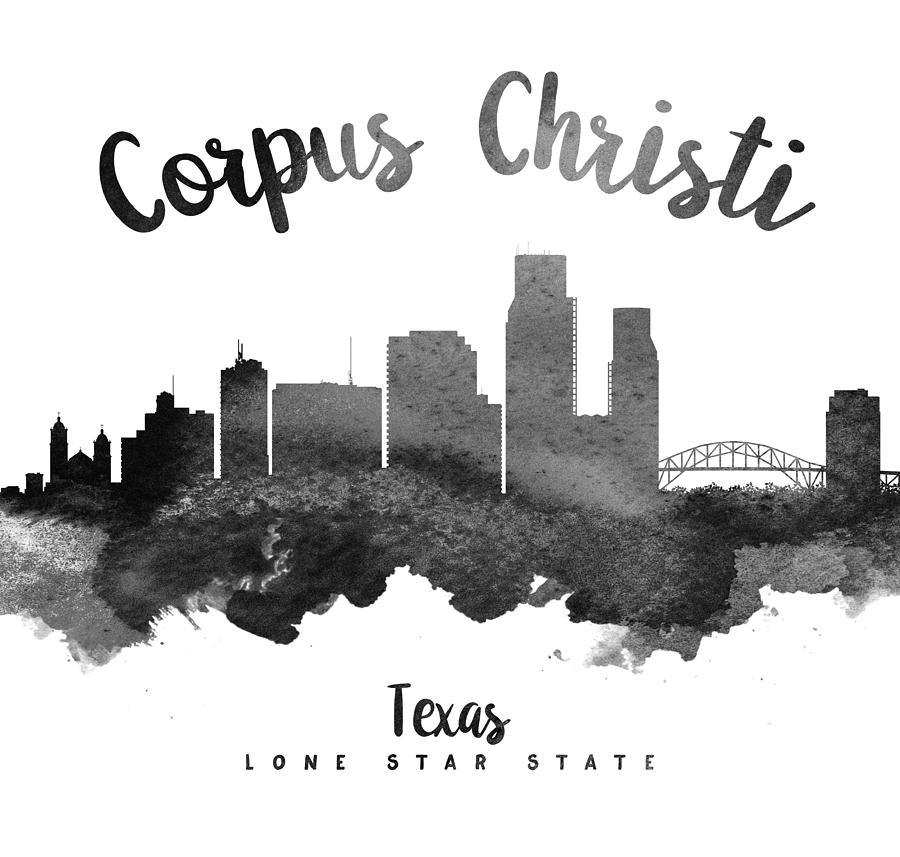 Corpus Christi Texas Skyline 18 Painting