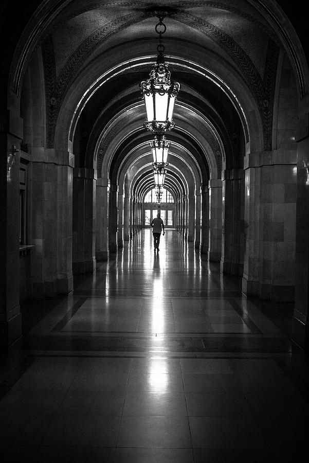 Corridors of power Photograph by John Unwin