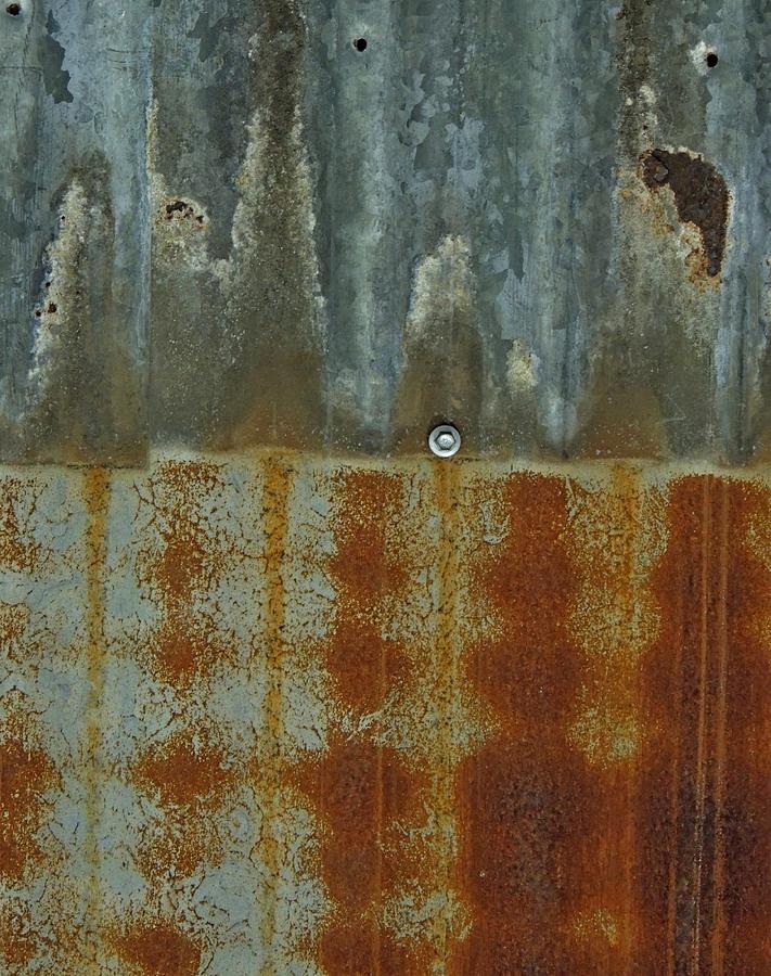 Corrugated Corrosion Photograph by Denise Clark