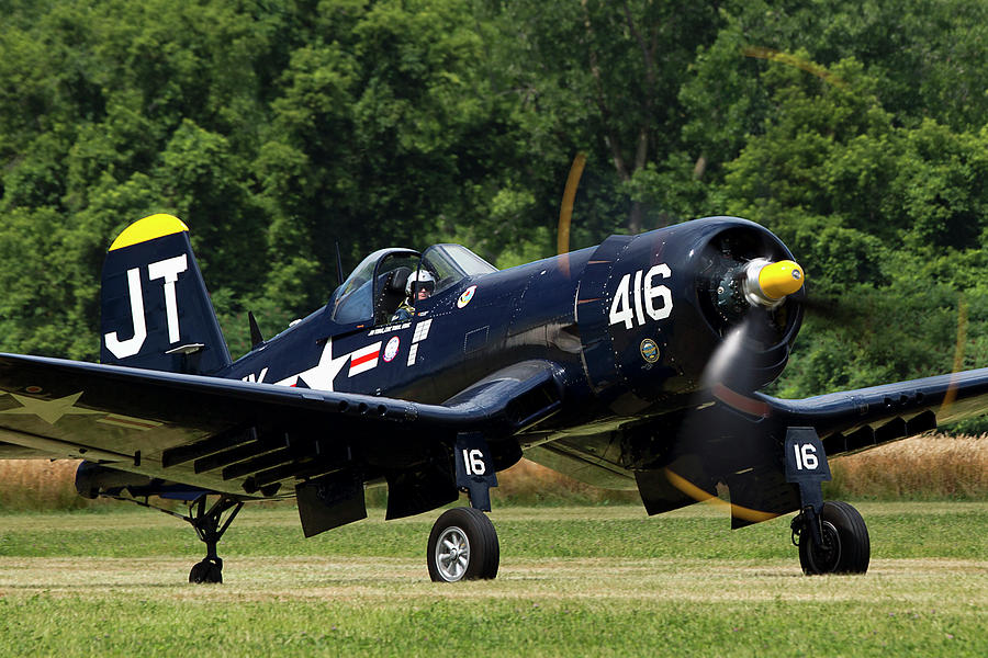 Corsair Close-up Photograph by Peter Chilelli