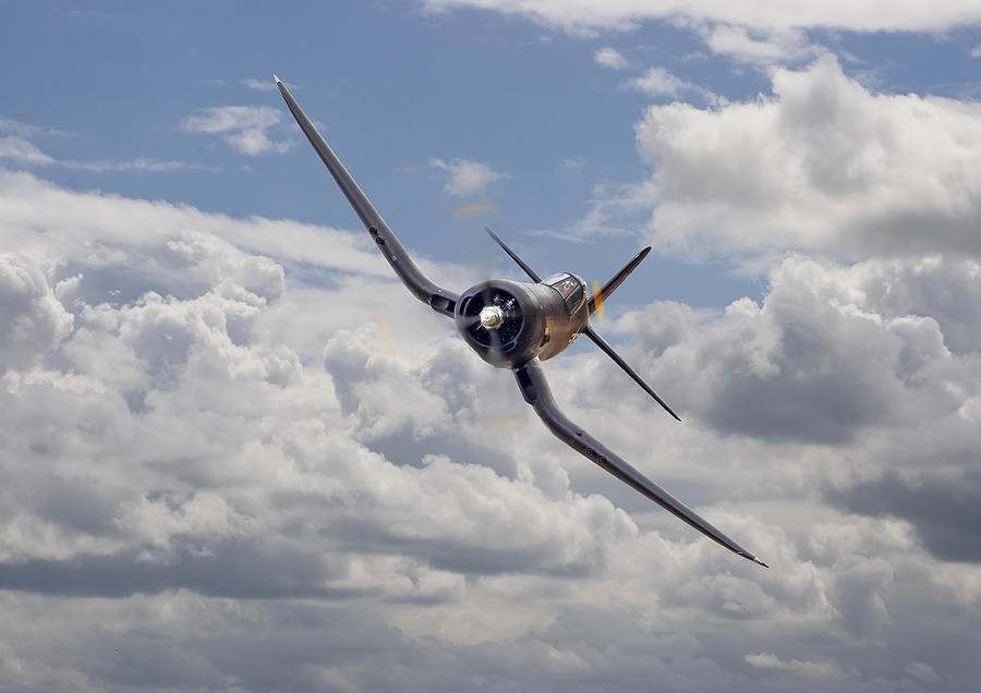 Corsair F4U-N Photograph by Pat Speirs