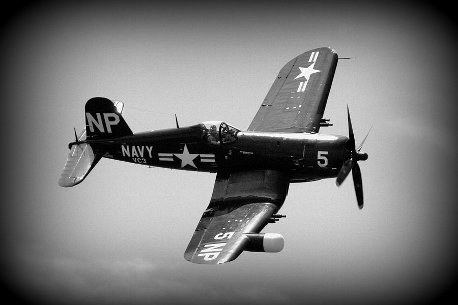 Corsair Flight Photograph by Kevin Fortier