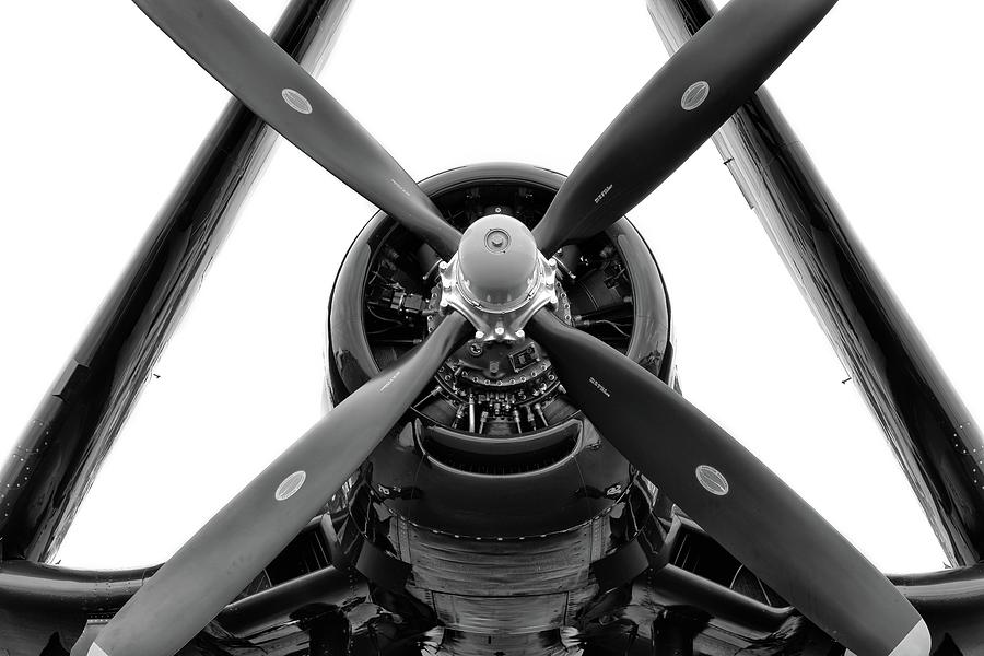 Corsair Symmetry - 2018 Christopher Buff, www.Aviationbuff.com Photograph by Chris Buff
