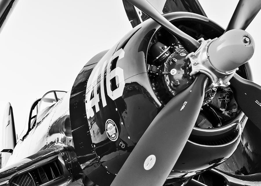 Corsairs Nose Photograph by Chris Buff