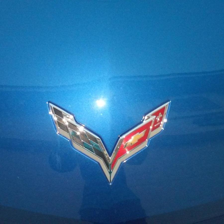 Corvette Emblem Photograph by Domo White