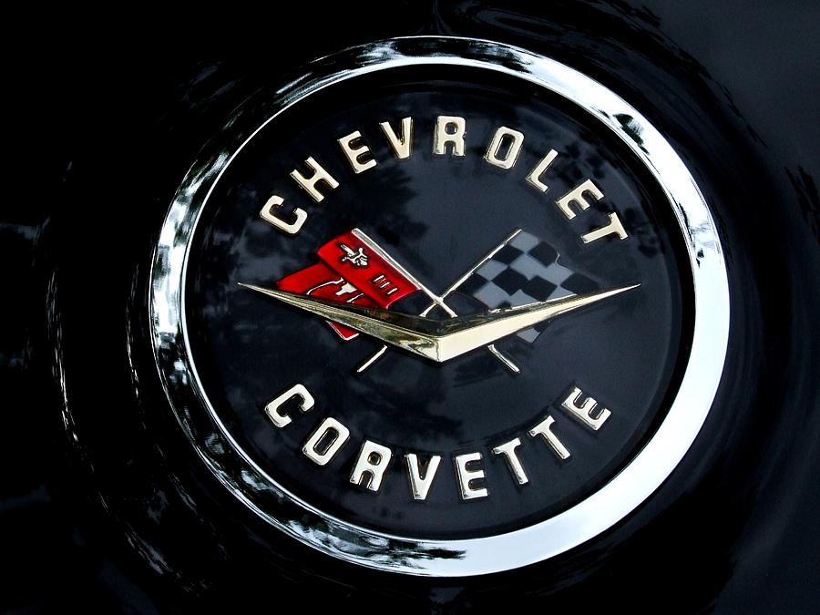Corvette Logo Photograph by Michiale Schneider