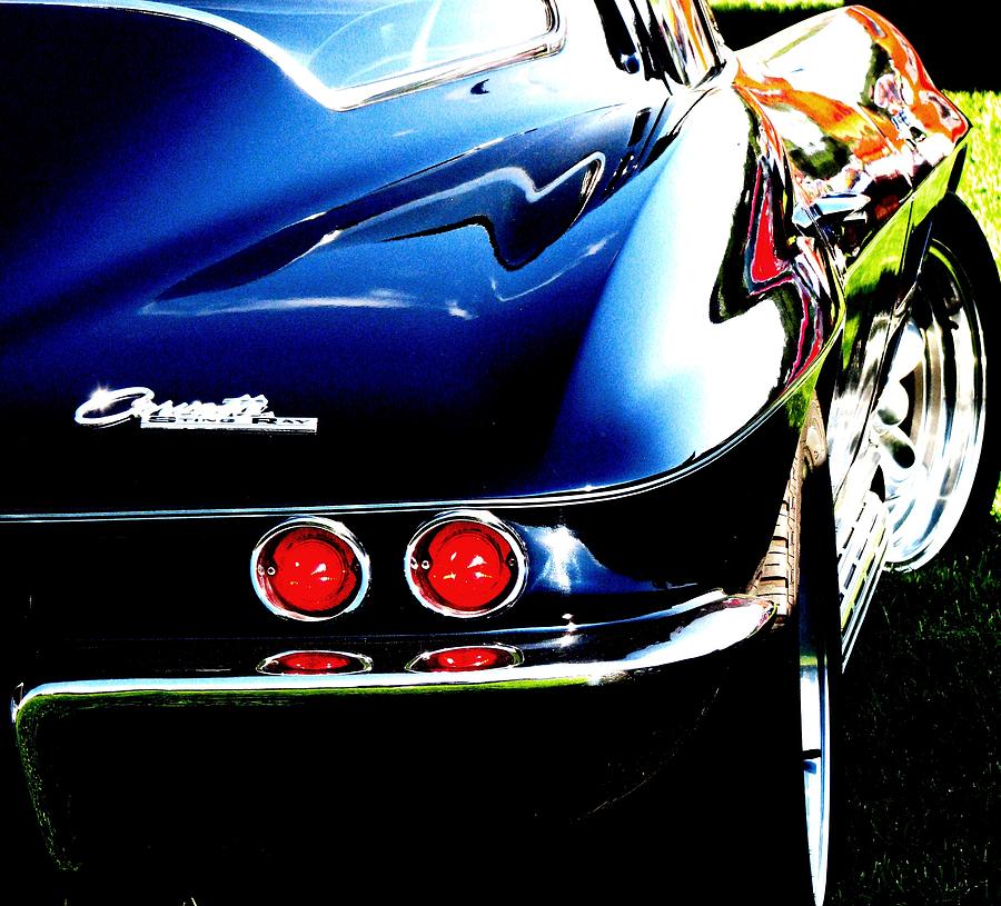Car Photograph - Corvette Stingray by Angela Davies