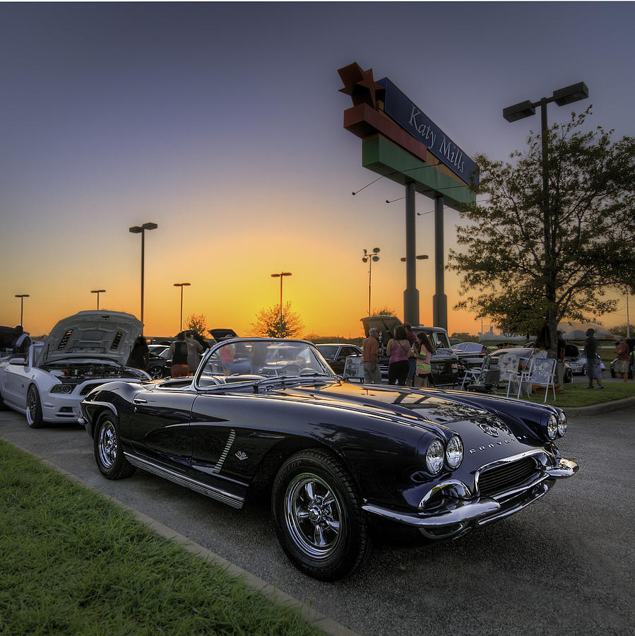 Corvette Sunset Photograph by Tim Stanley