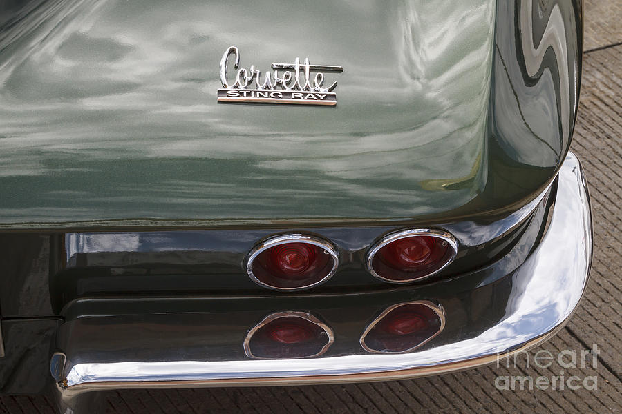 Corvette Taillight Photograph by Dennis Hedberg