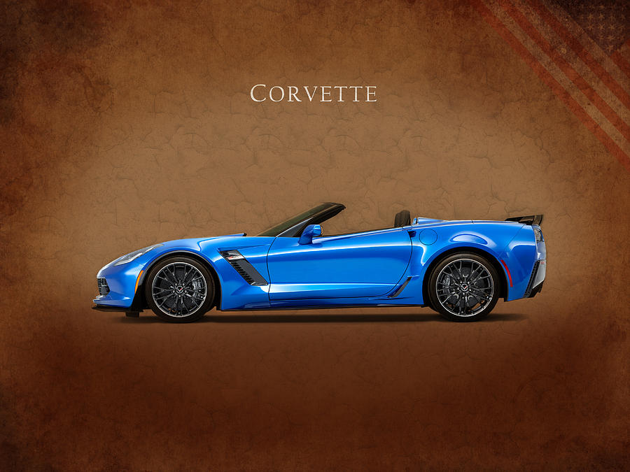 Car Photograph - Corvette Z06 Convertible by Mark Rogan