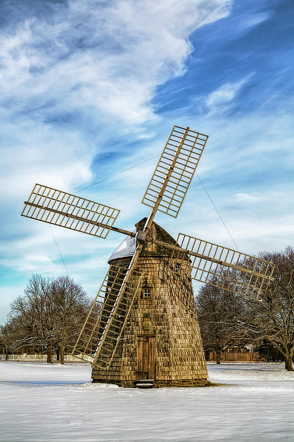 Corwith Windmill Long Island NY CII Photograph by Susan Candelario