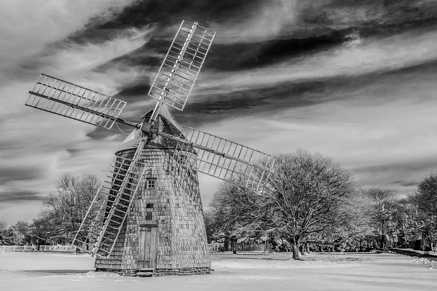 Corwith Windmill Long Island NY Photograph by Susan Candelario