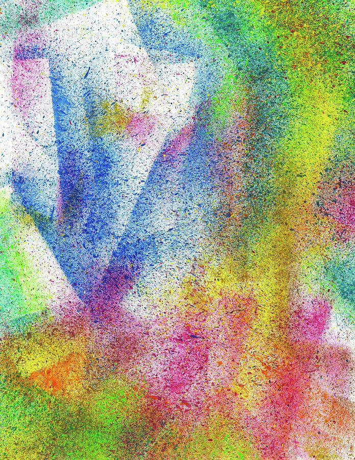 Cosmic Amon Ray #552 Painting by Rainbow Artist Orlando L