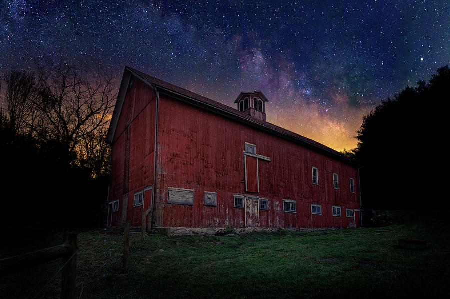 Cosmic Barn Photograph by Bill Wakeley