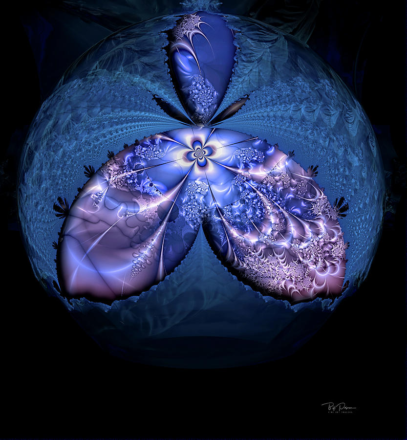 Cosmic Butterfly Digital Art by Bill Posner