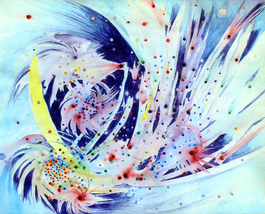 Cosmic Candy Painting by Steve Karol