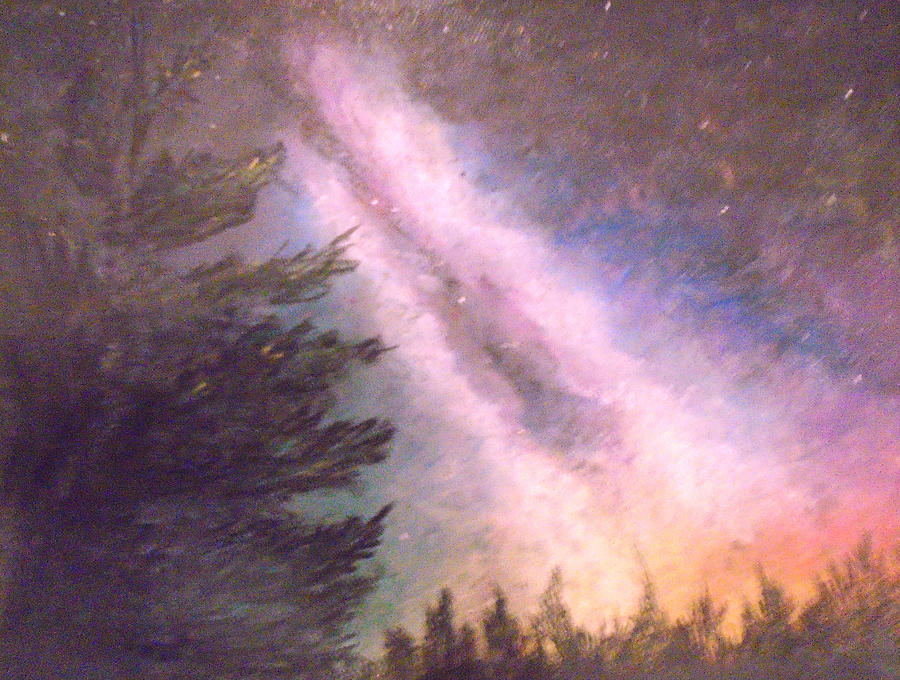 Cosmic Concious Pastel by Jen Shearer