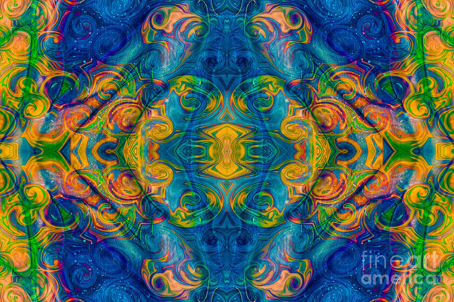 Cosmic Consciousness Abstract Design Art by Omaste Witkowski  Painting by Omaste Witkowski