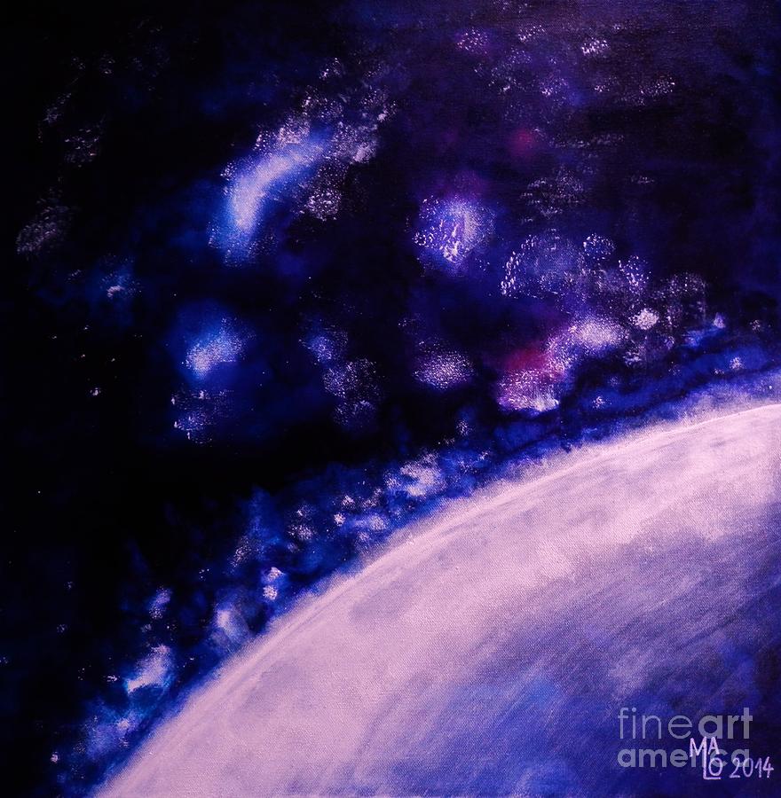 Fantasy Painting - Cosmic Dance by Mario Lorenz