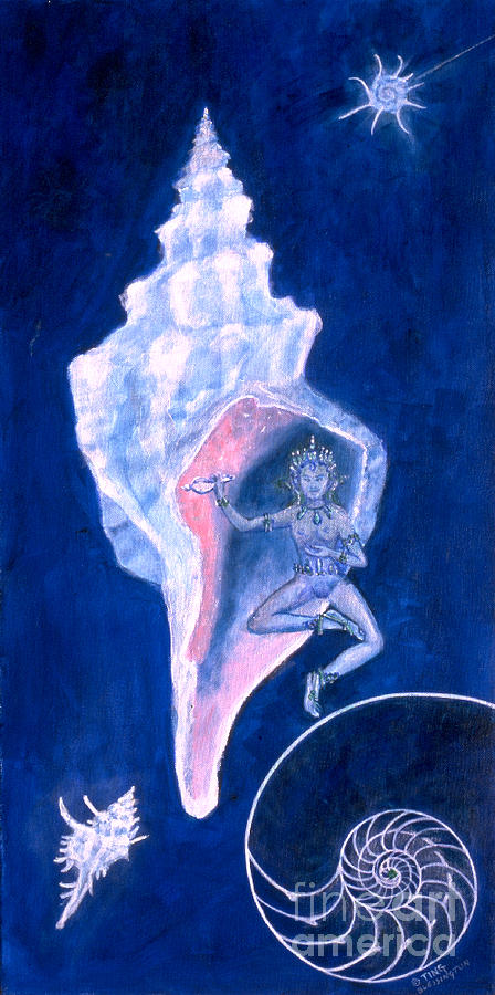 Cosmic Dancer Painting by Doris Blessington