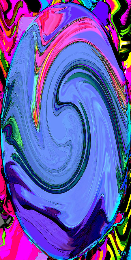 Cosmic Egg PJ2 Digital Art by Phillip Mossbarger