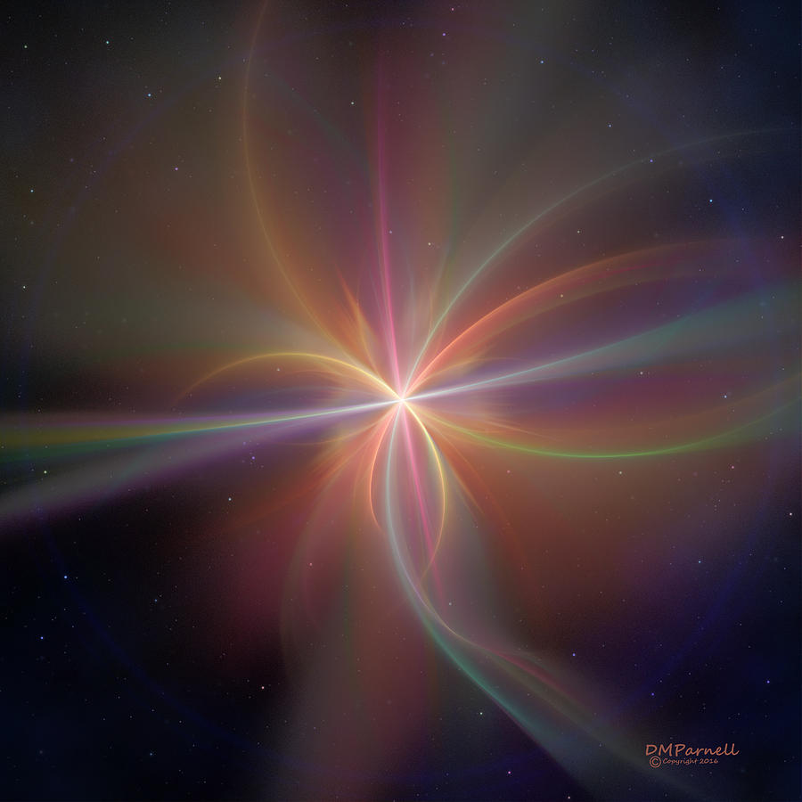 Cosmic Event Digital Art by Diane Parnell