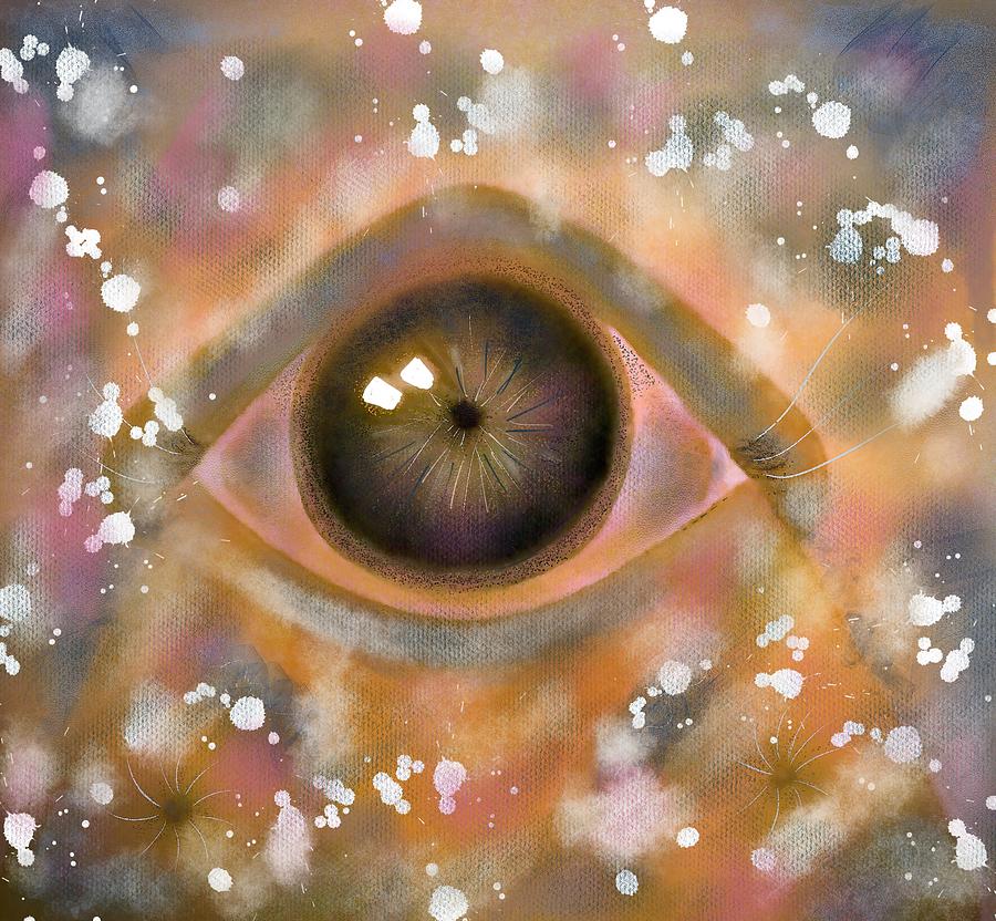 Cosmic Eye Pastel by Lauries Intuitive
