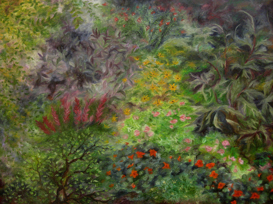 Cosmic Garden Painting by FT McKinstry