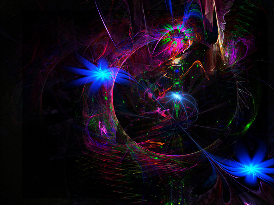 Cosmic Growth Spurt Digital Art