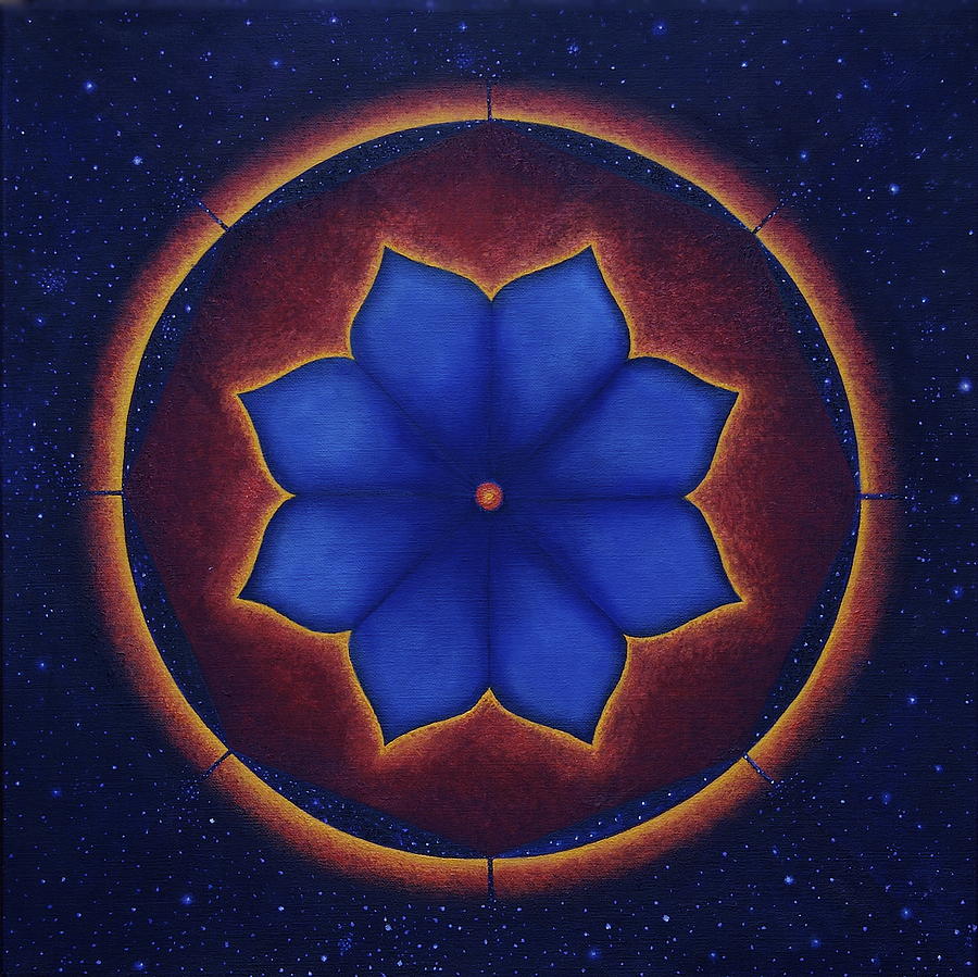 Cosmic harmony Painting by Erik Grind
