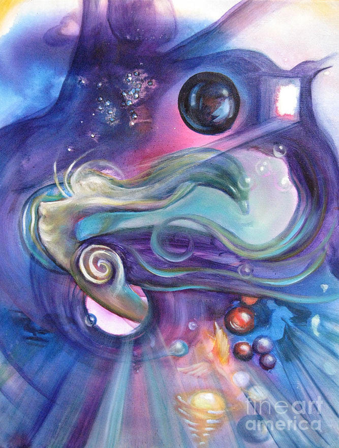 Cosmic Hostess Painting by Sofanya White