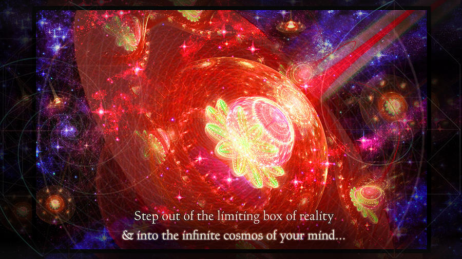 Cosmic Inspiration God Source Mixed Media