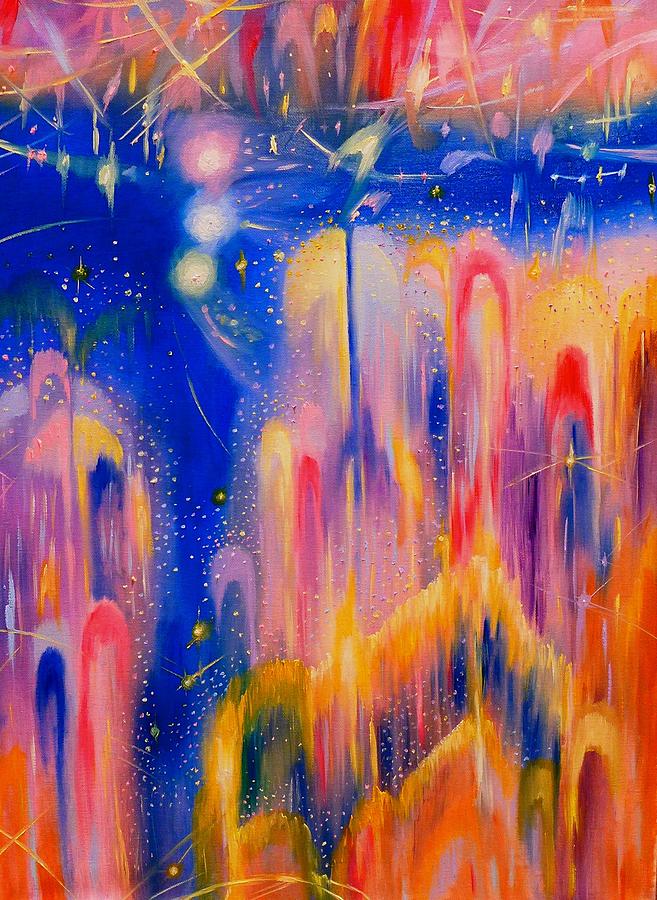 Cosmic Rays Painting
