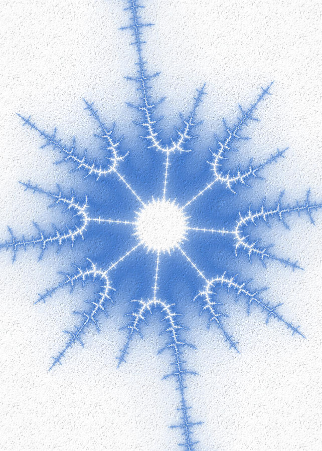 Cosmic Snowflake Digital Art by Robert E Alter Reflections of Infinity