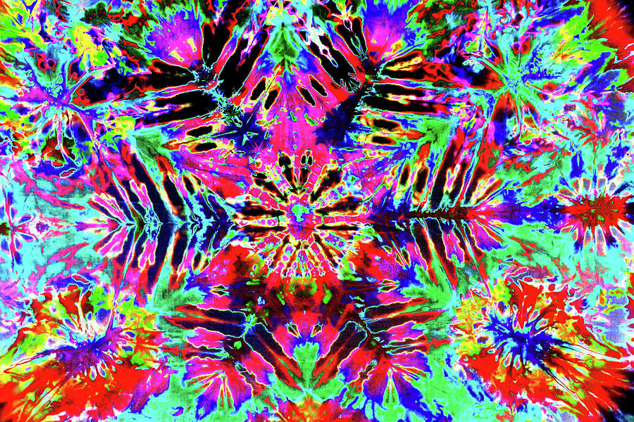 Cosmic Tie-Dye Envelopment Photograph by Ben Upham III