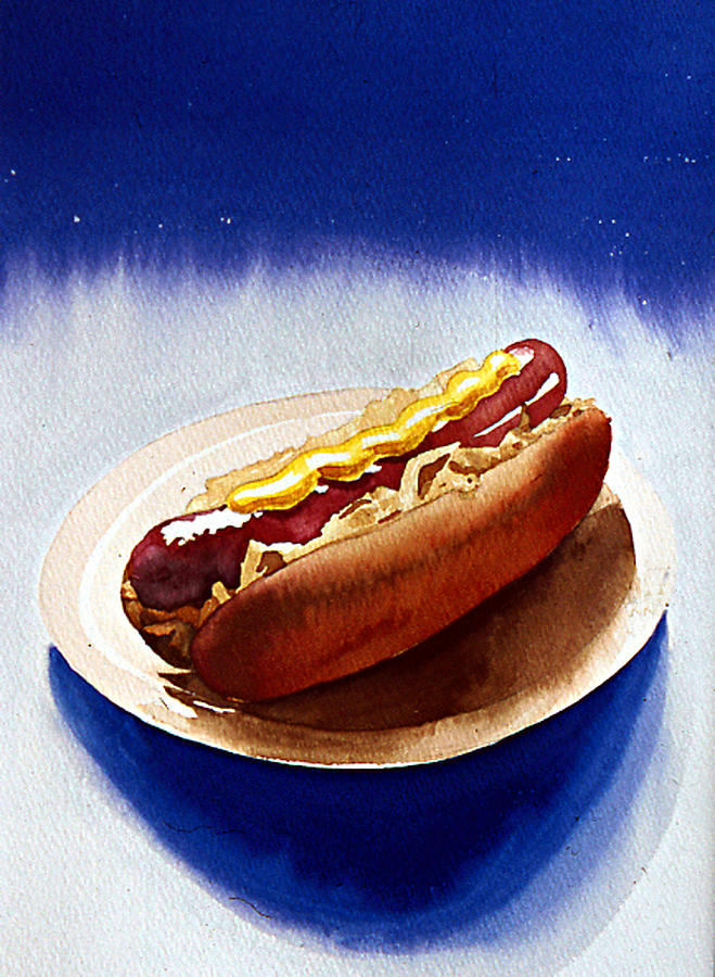 Still Life Painting - Cosmic weenie by Eunice Olson
