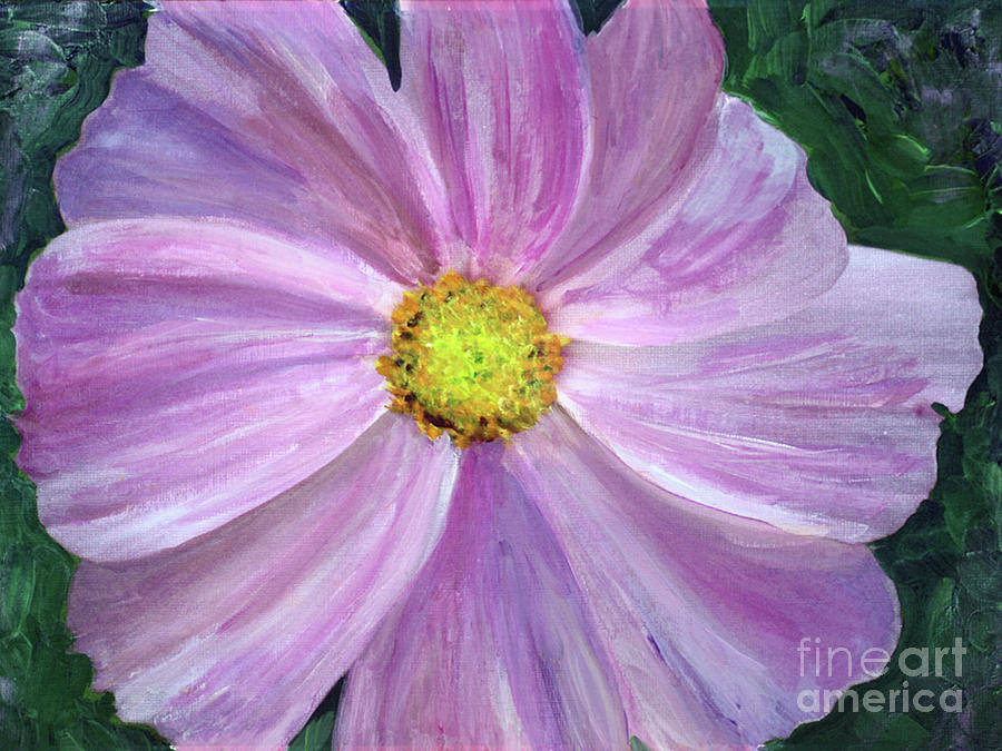 Cosmos Painting by Donna Walsh