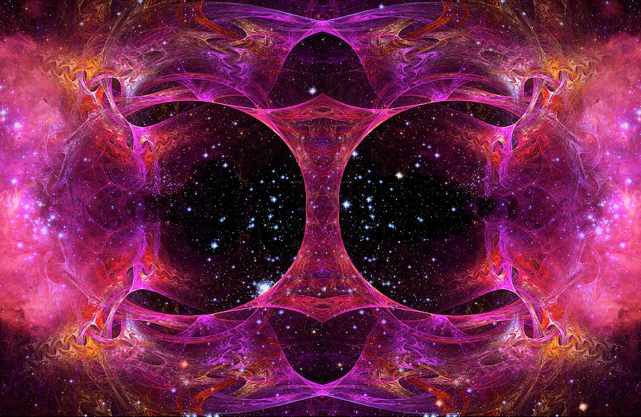 Cosmos Digital Art by Tammy Wetzel