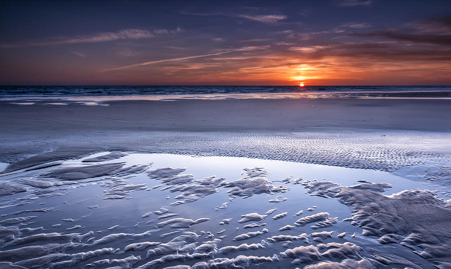 Atlantic sunset Photograph by Hernan Bua
