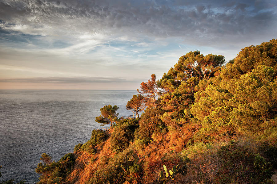 Costa Brava Coastline in Spain at Sunrise Photograph by Artur Bogacki