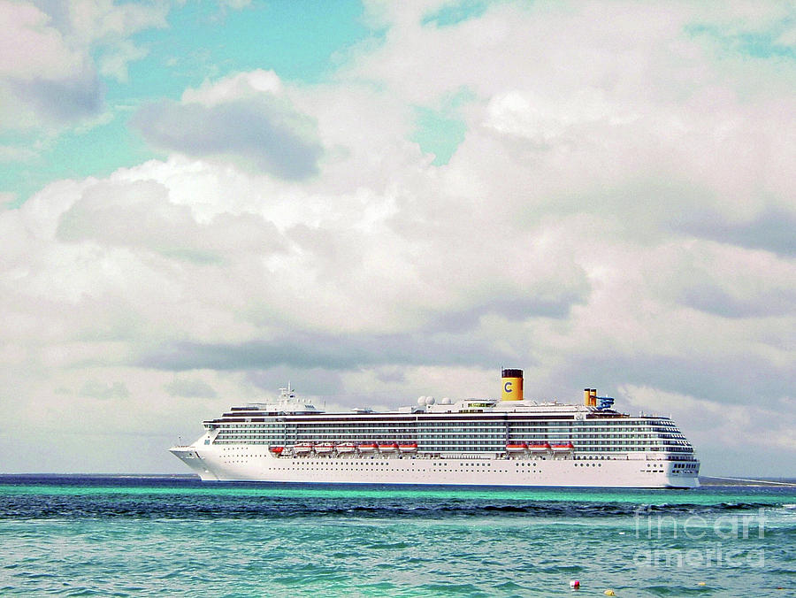 Cruise Photograph - Costa Magica by Gary Wonning