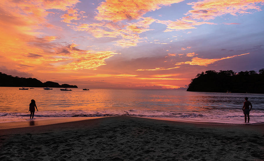 Beach Photograph - Costa Rica Sunset by Michael Santos Beach Photograph - Costa Rica Sunset by Michael Santos