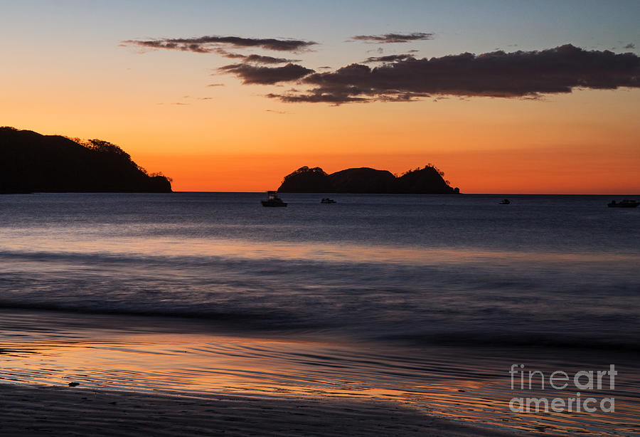Sunset Photograph - Costa Rica Sunset by Robert Pilkington