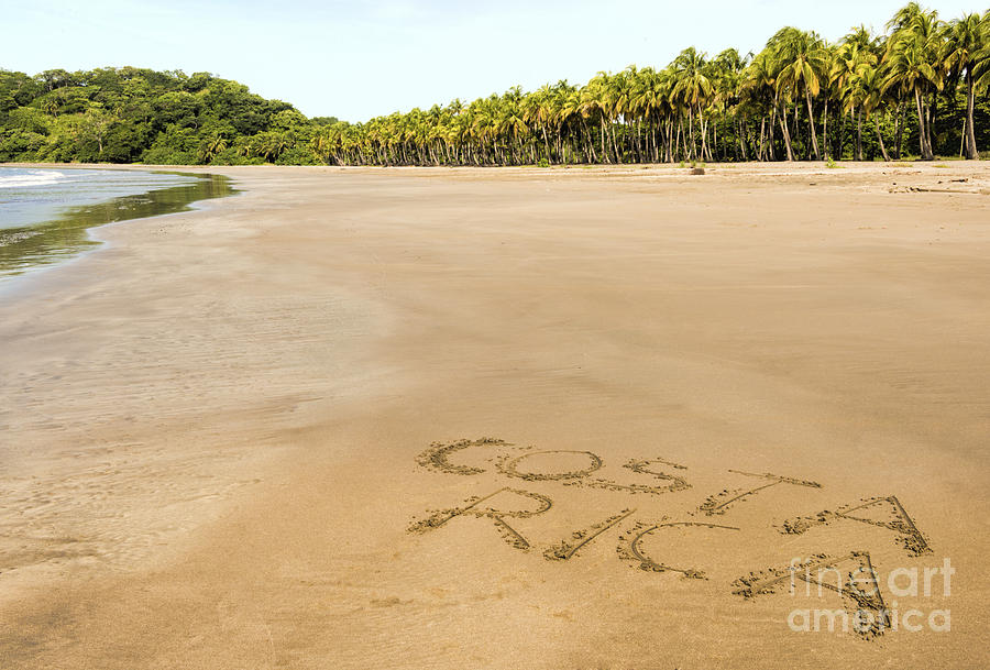 Costa Rican Beach Photograph by Oscar Gutierrez